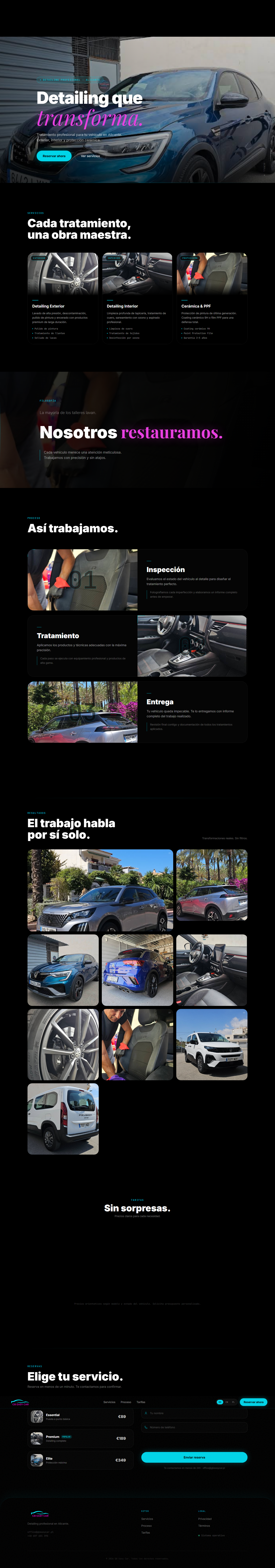 GB Easy Detailing — Website
